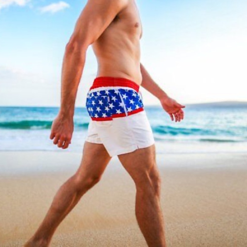 Chubbies Uncle Sammies Swim Trunks